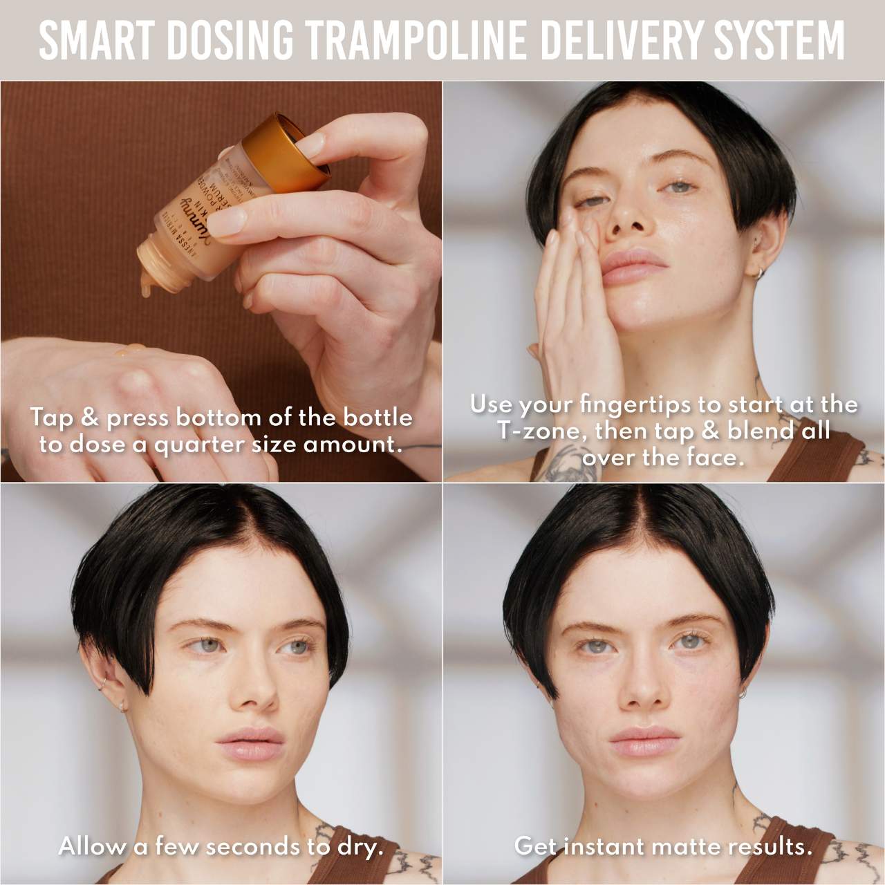 Danessa Myricks Beauty - Yummy Skin Mattifying Water Powder Serum with Niacinamide and Hyaluronic Acid - Image 4