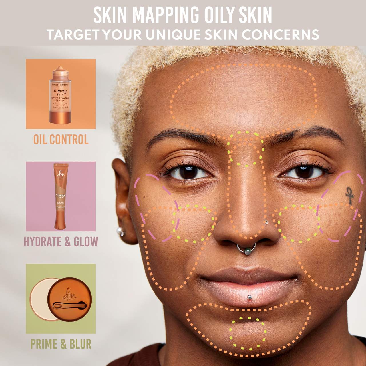 Danessa Myricks Beauty - Yummy Skin Mattifying Water Powder Serum with Niacinamide and Hyaluronic Acid - Image 5