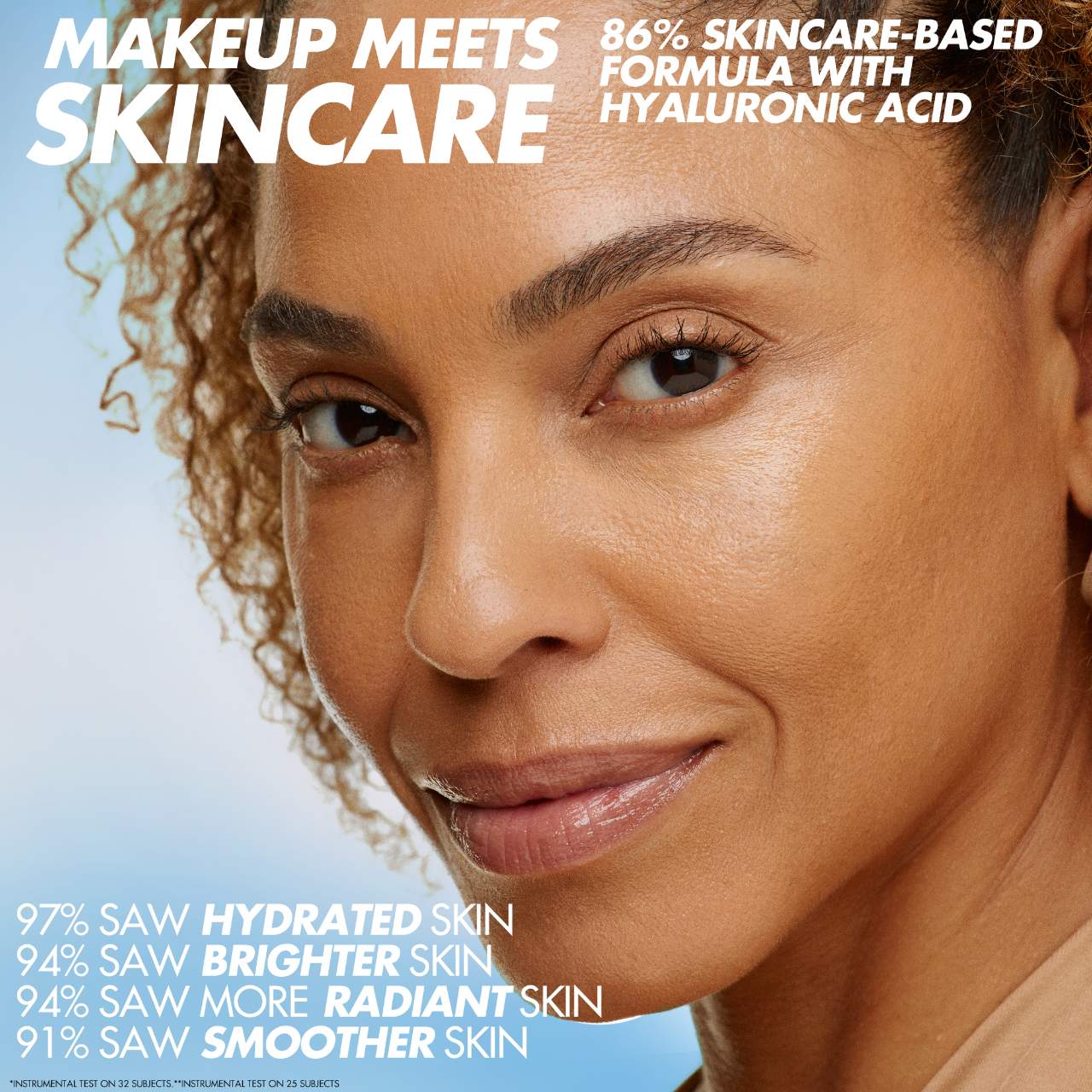 MAKE UP FOR EVER - Mini HD Skin Hydra Glow Skincare Foundation with Hyaluronic Acid - Image 2
