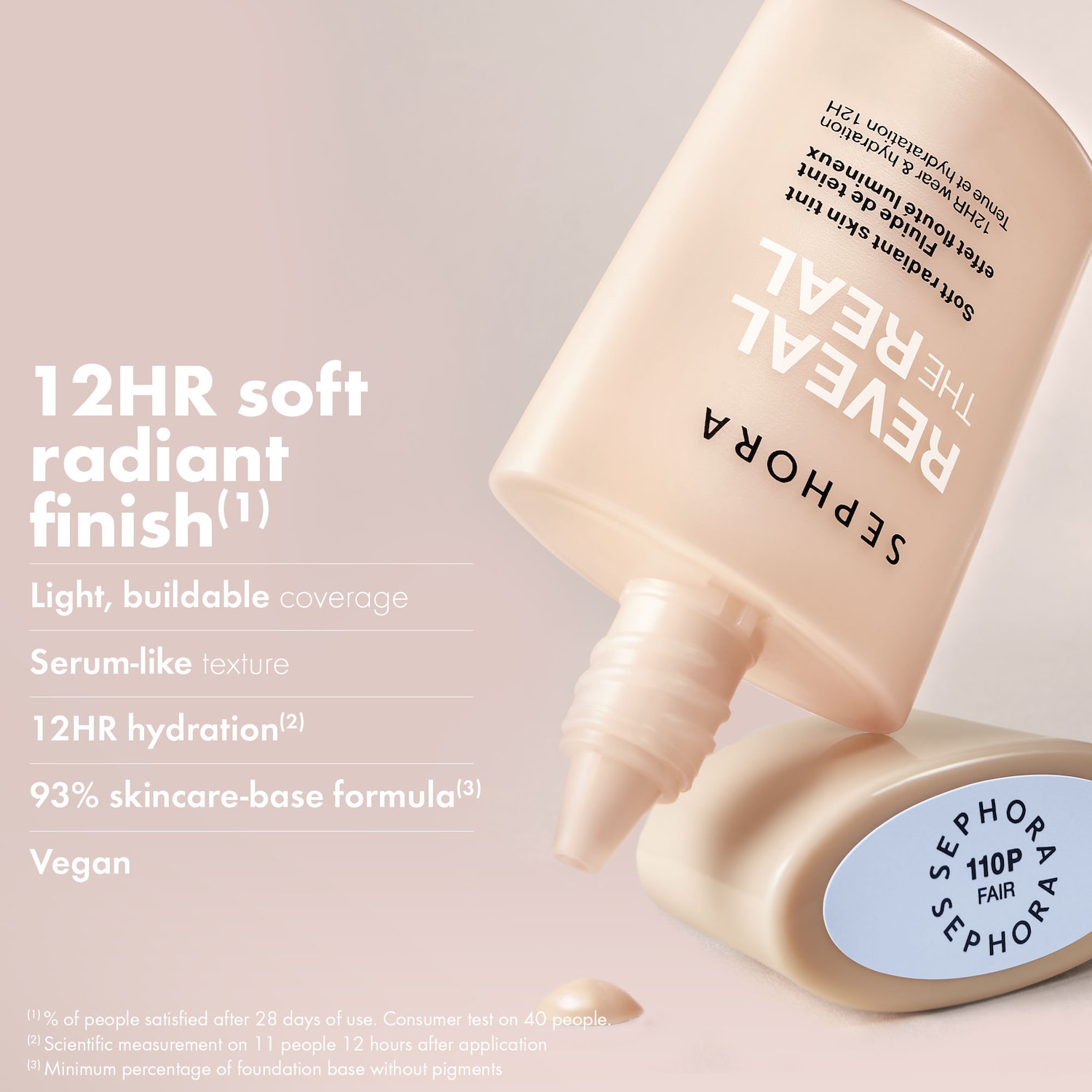SEPHORA COLLECTION - Reveal The Real 12HR Soft Radiant Skin Tint - Image 2