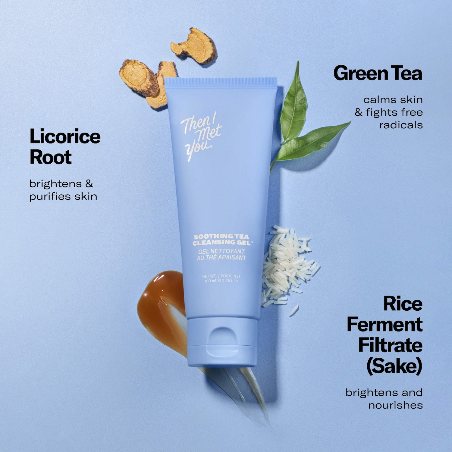 Then I Met You - Pore Purifying Soothing Cleansing Gel with Green Tea - Image 4