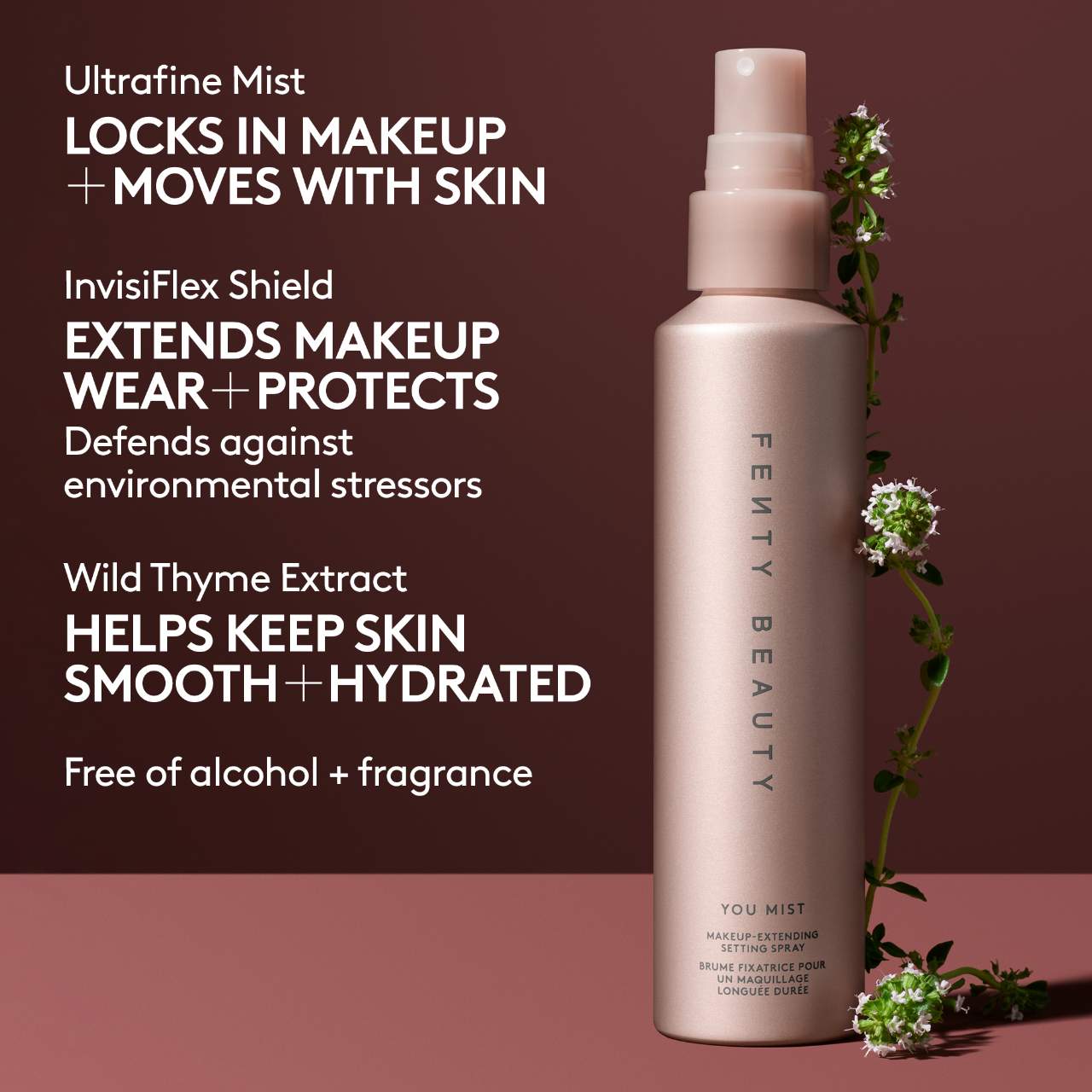 Fenty Beauty by Rihanna - You Mist Makeup-Extending Setting Spray - Image 2