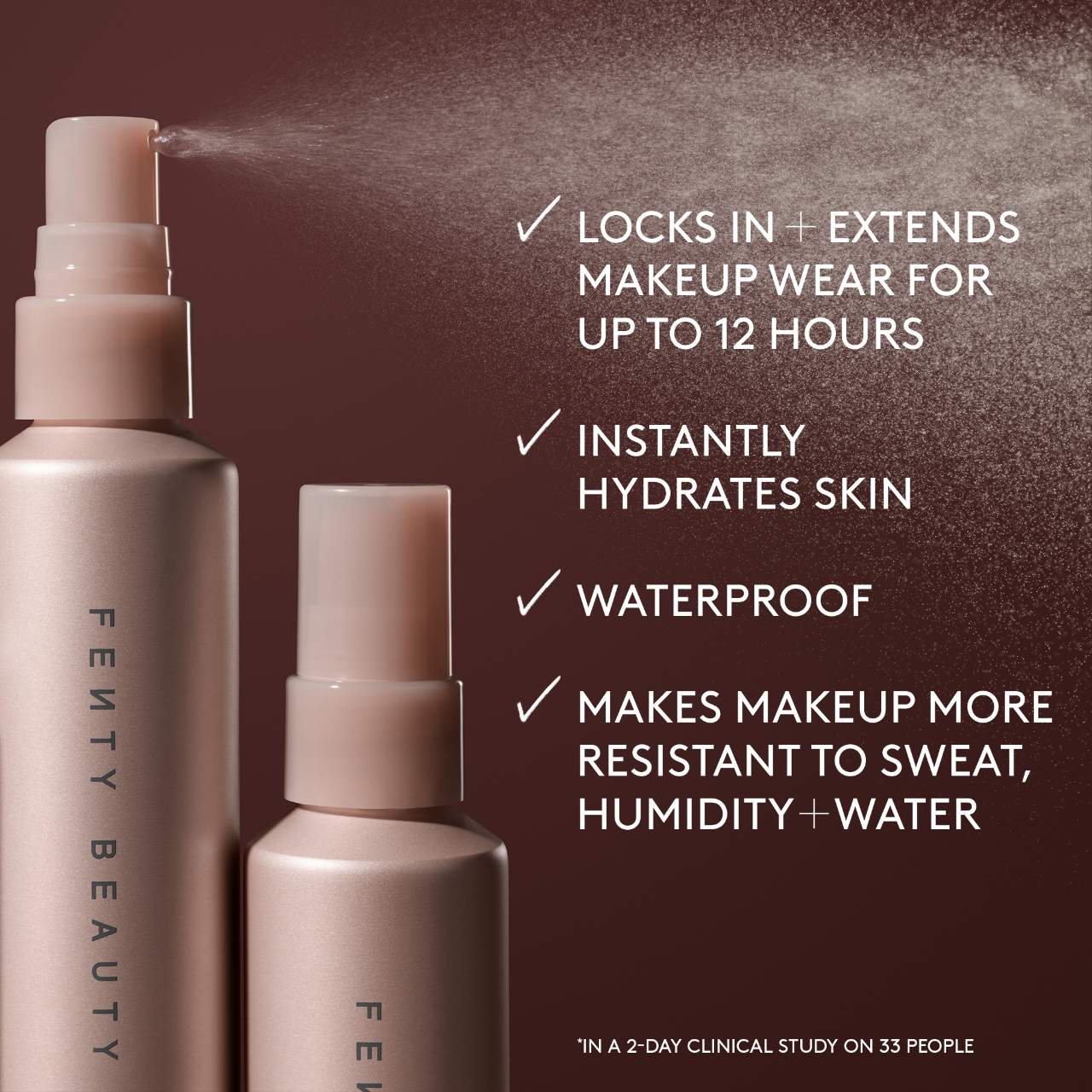 Fenty Beauty by Rihanna - You Mist Makeup-Extending Setting Spray - Image 3