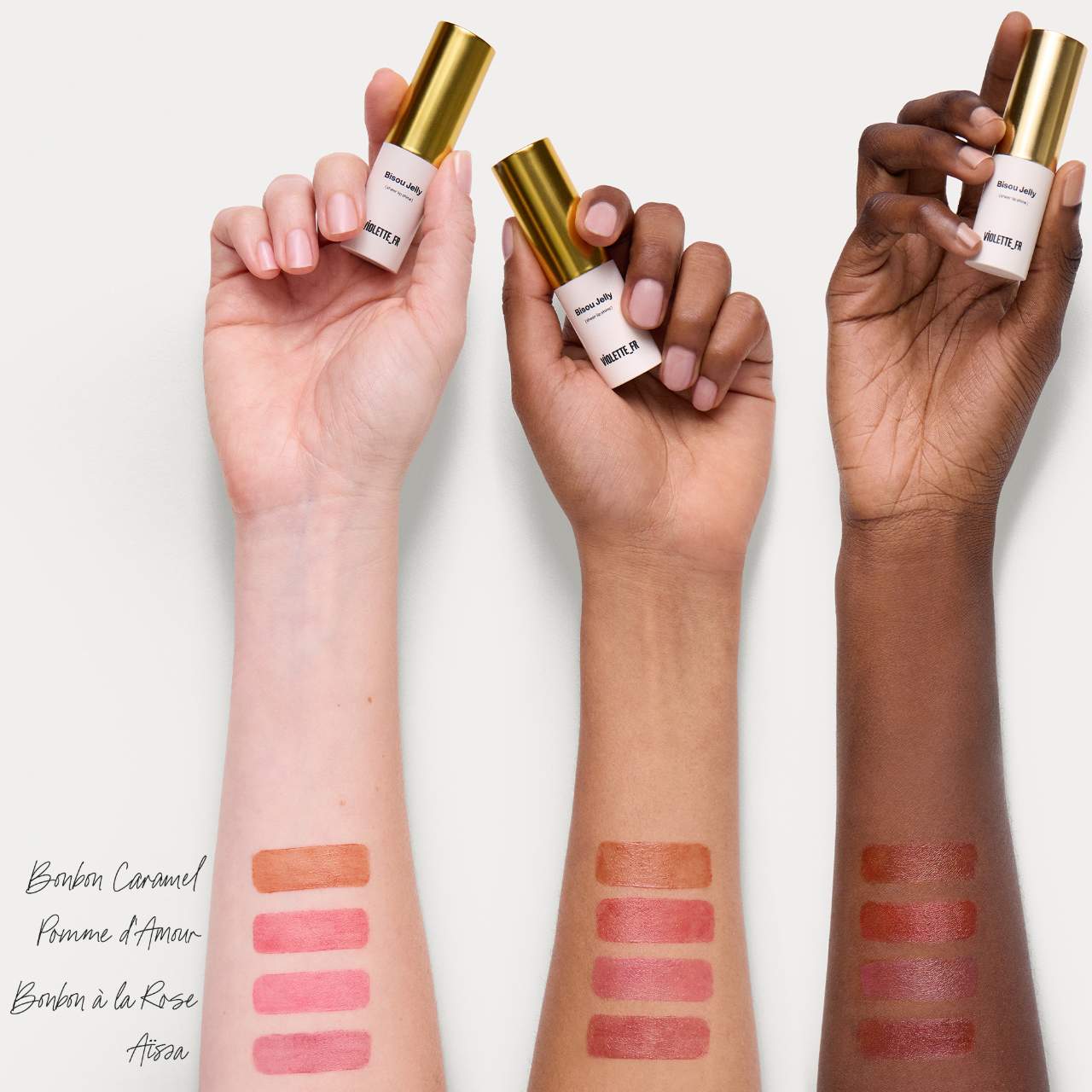 VIOLETTE_FR - BISOU JELLY Sheer Shine Hydrating Lipstick - Image 4
