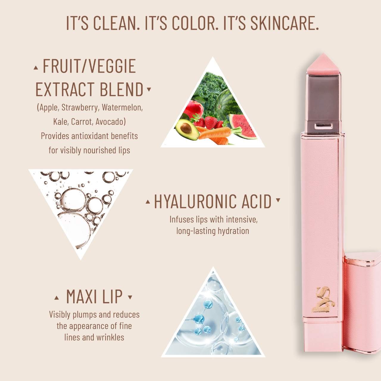 LYS Beauty - Speak Love Lip-Plumping Glossy Lip Balm - Image 5