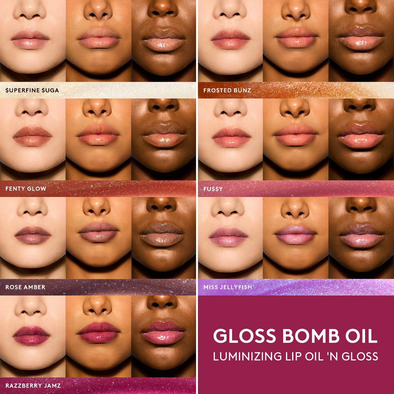 Fenty Beauty by Rihanna - Gloss Bomb Oil Luminizing Lip Oil 'N Gloss - Image 5