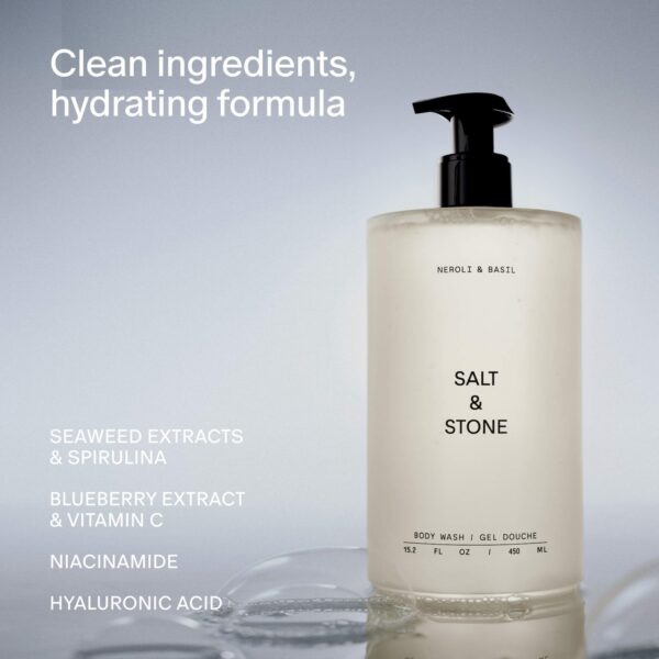 Salt & Stone – Neroli & Basil Body Wash