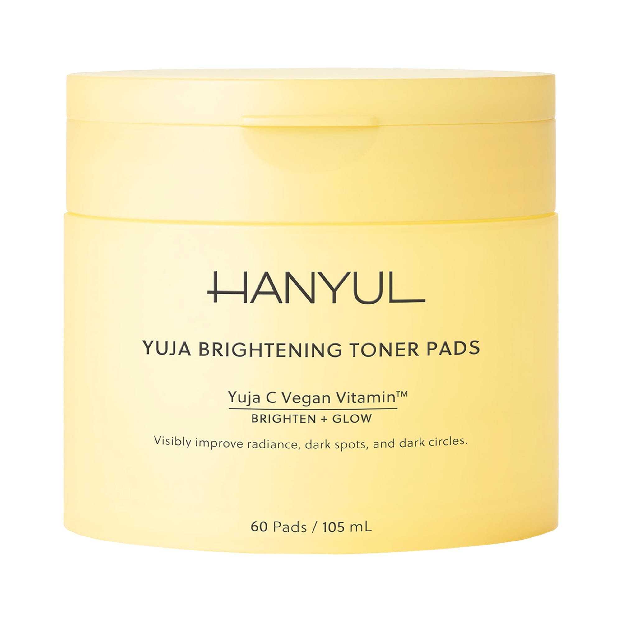 Hanyul – Yuja Brightening Toner Pads with Vitamin C and Niacinamide