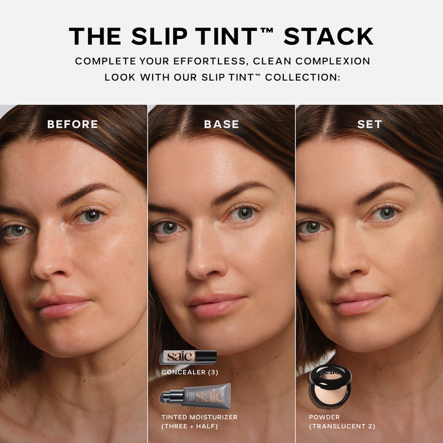 Saie - Slip Tint™ Undetectable Baked Setting Powder - Image 5