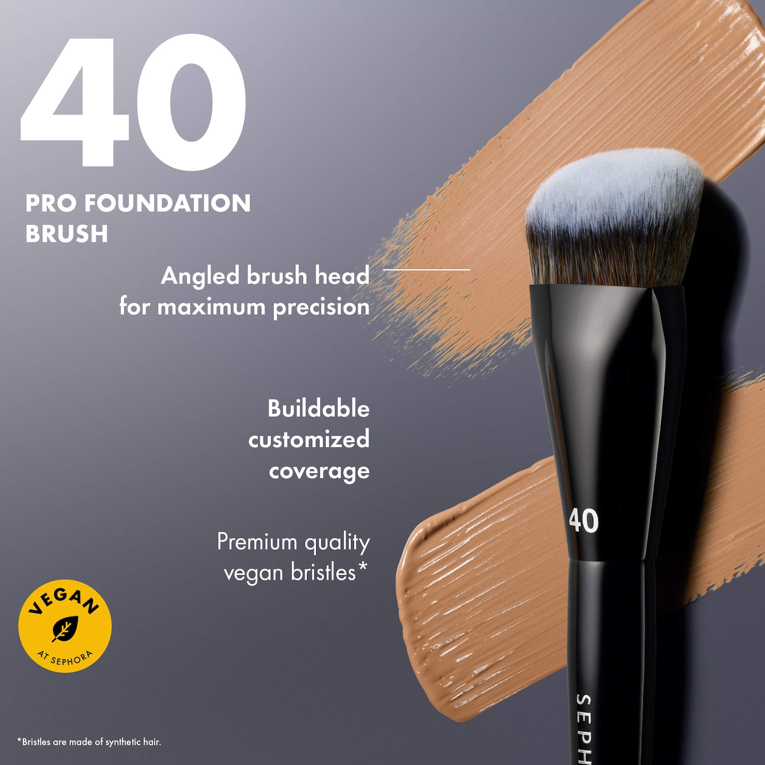 SEPHORA COLLECTION – PRO Foundation Brush #40