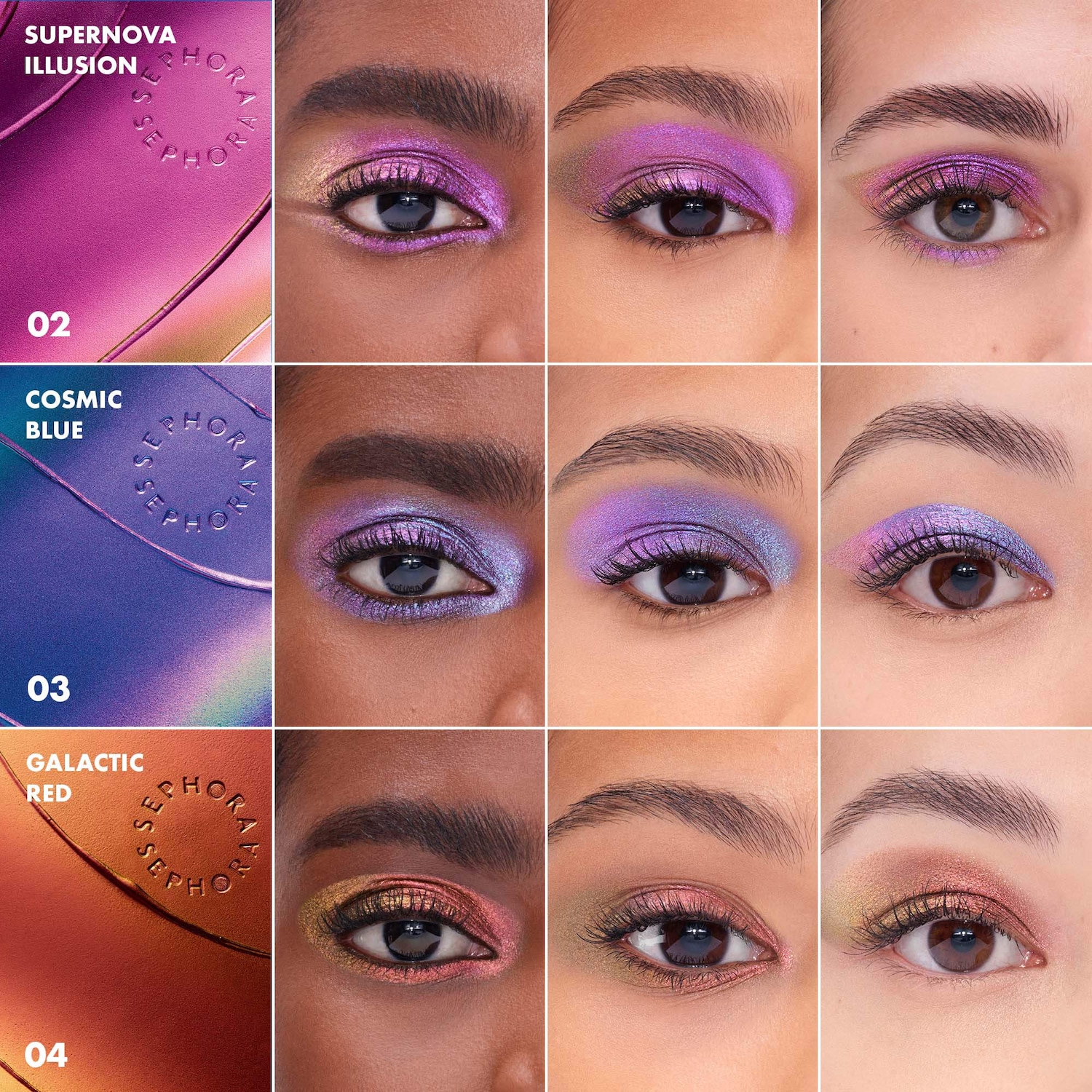 SEPHORA COLLECTION – 12H Colorful Special Effects Multichrome Liquid Shadows