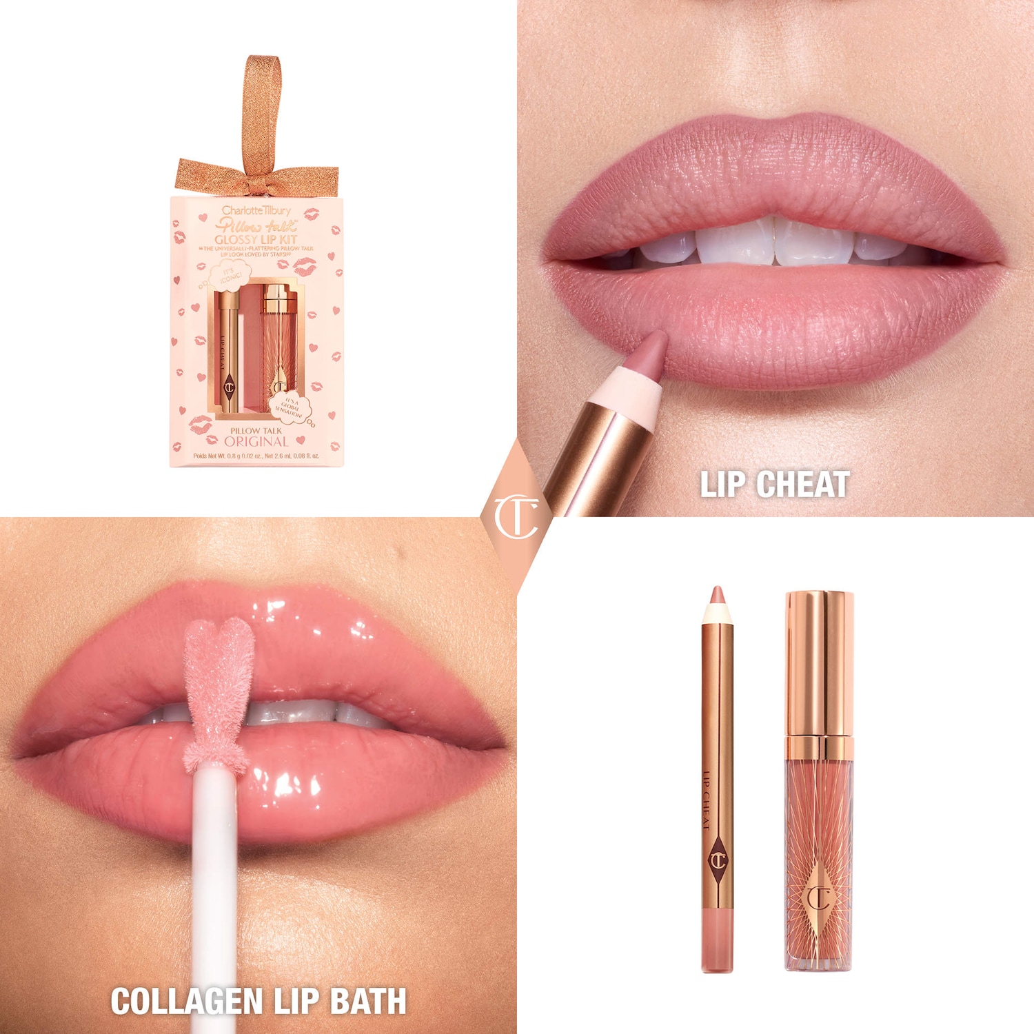 Charlotte Tilbury - Mini Pillow Talk Glossy Lip Duos - Image 3
