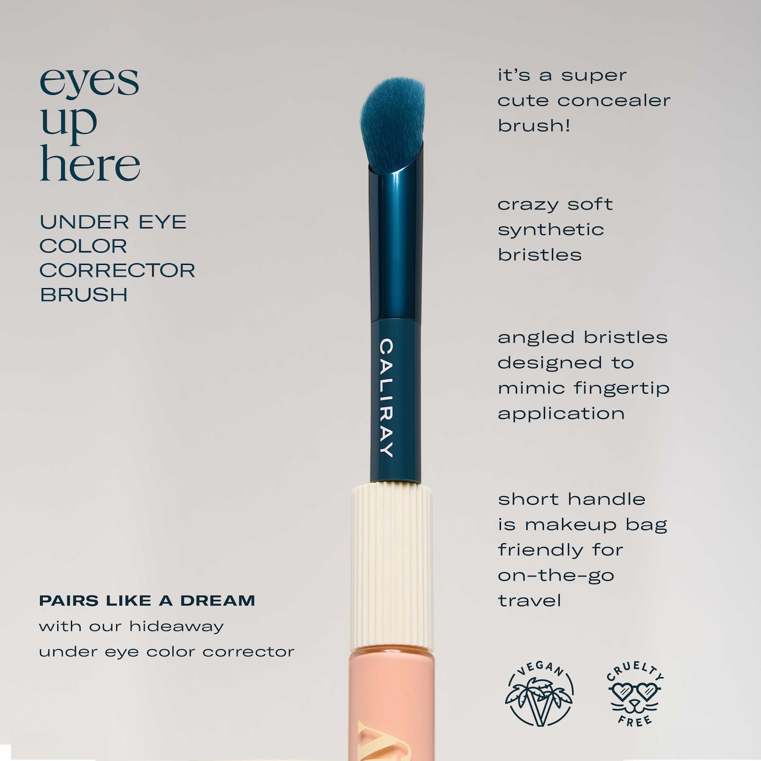 caliray - Eyes Up Here Concealer Brush - Image 2