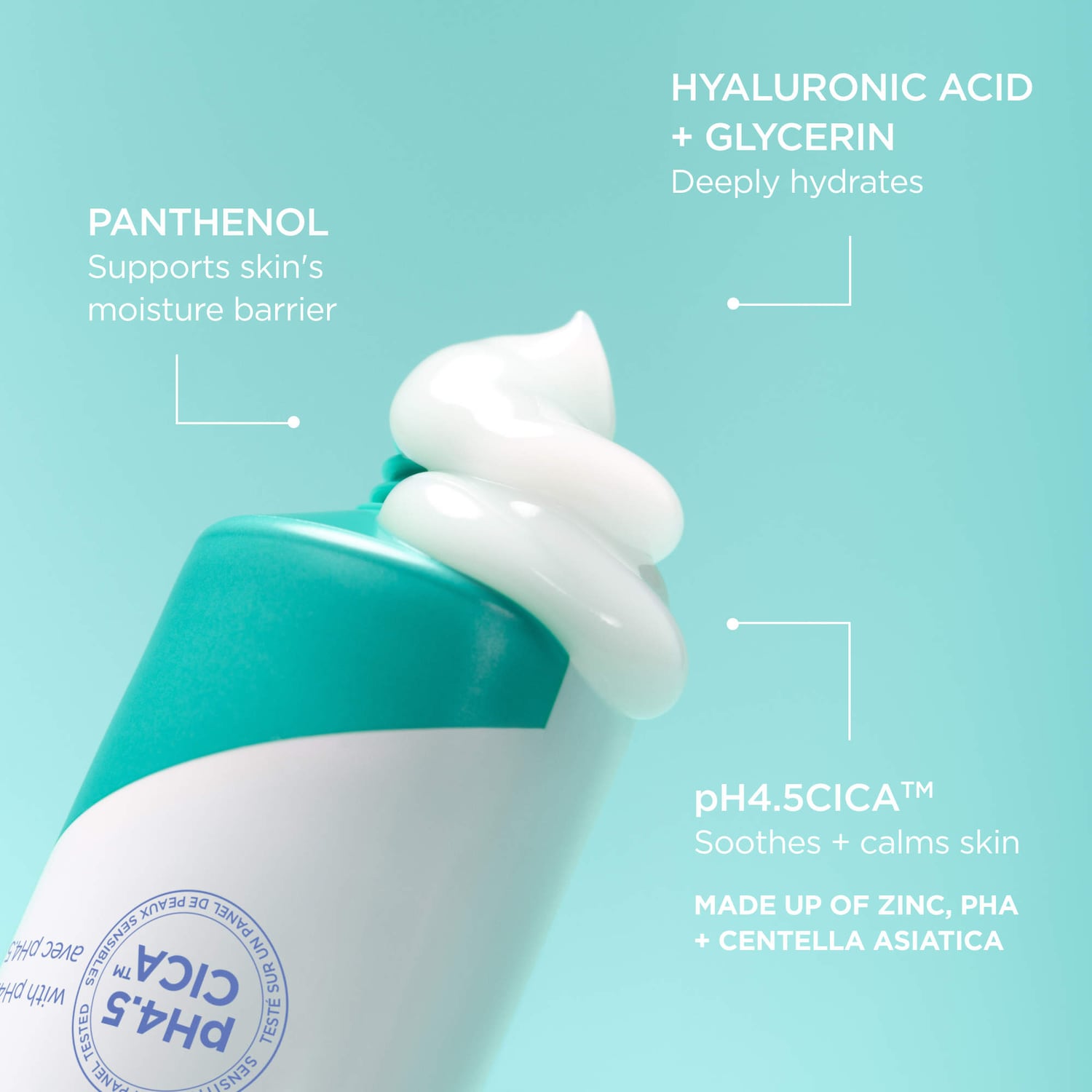 AESTURA - A-CICA365 Soothing Repair Gel Cream Moisturizer pH4.5 with Centella Asiatica + Panthenol for Redness - Image 4