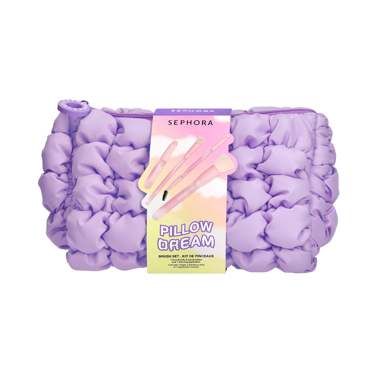 SEPHORA COLLECTION – Pillow Dream Face and Eye Brush Set