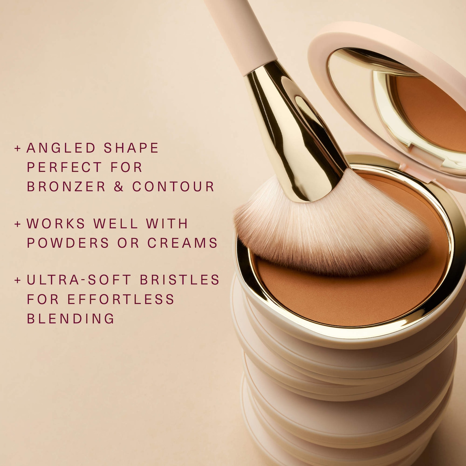 Rare Beauty by Selena Gomez - Angled Powder Brush - Image 2