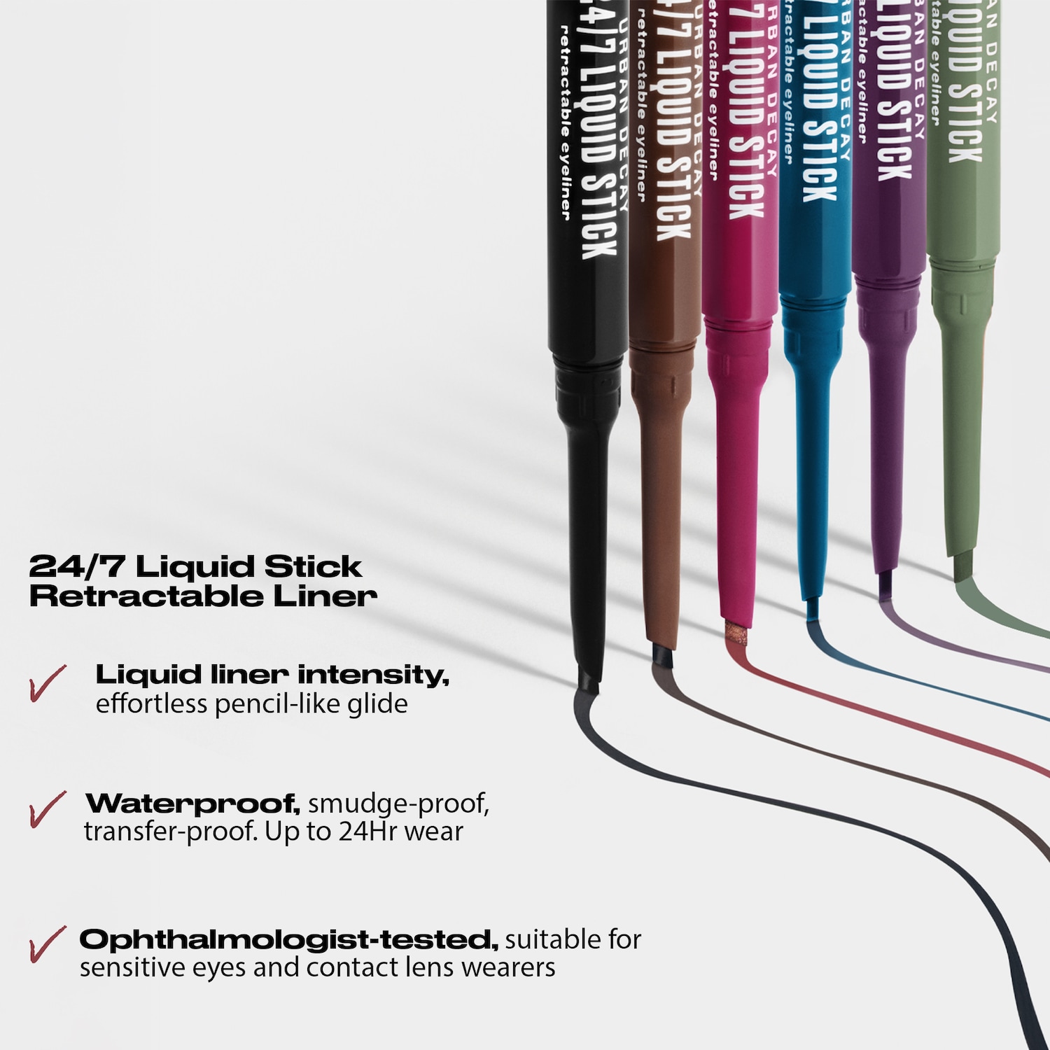 Urban Decay - 24/7 Liquid Stick Retractable Waterproof Eyeliner + Brush - Image 2