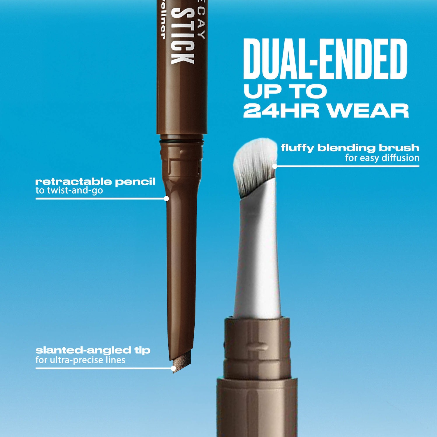 Urban Decay - 24/7 Liquid Stick Retractable Waterproof Eyeliner + Brush - Image 3