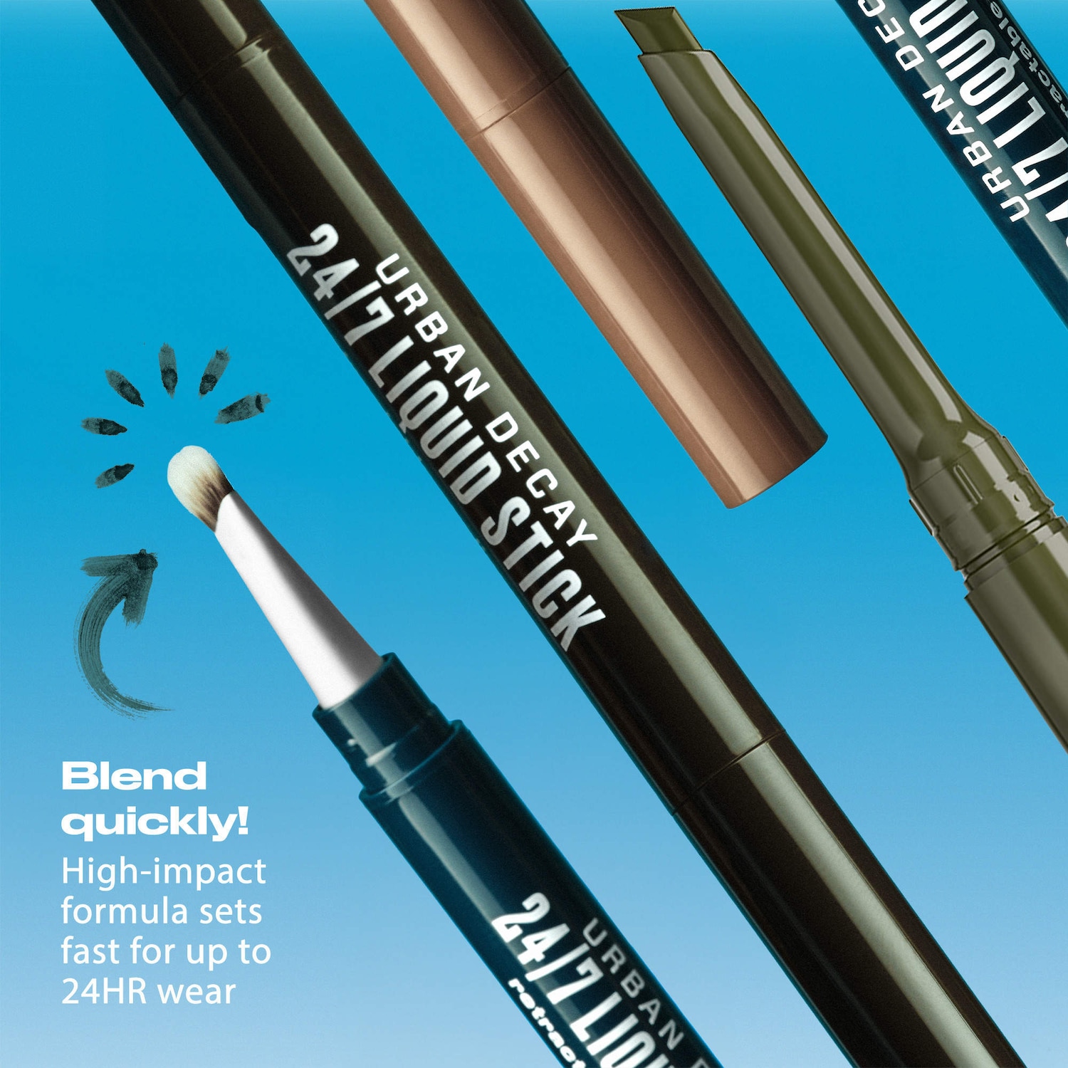 Urban Decay - 24/7 Liquid Stick Retractable Waterproof Eyeliner + Brush - Image 4