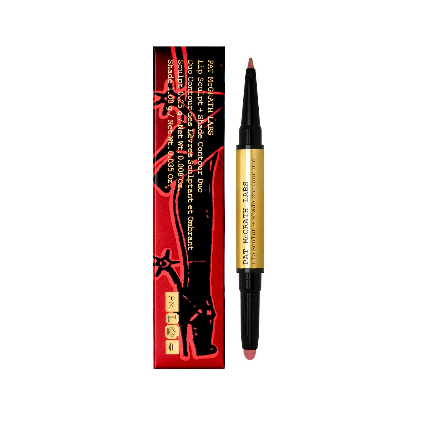 PAT McGRATH LABS – Lip Sculpt + Shade Lipstick and Lip Liner Contour Duo