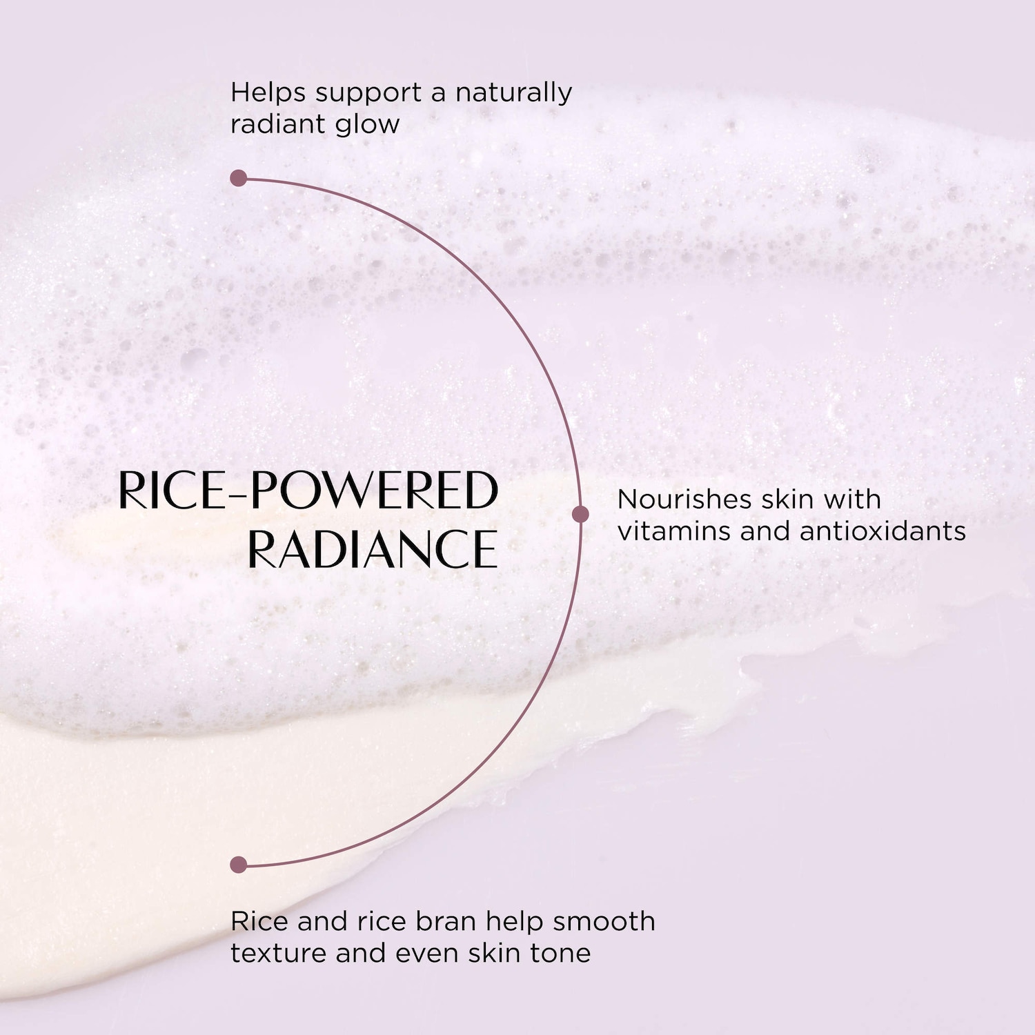 OLIVIAUMMA - Cloud Foam Brightening and Hydrating Face Cleanser with Rice Bran and Apricot Seed Powder - Image 5