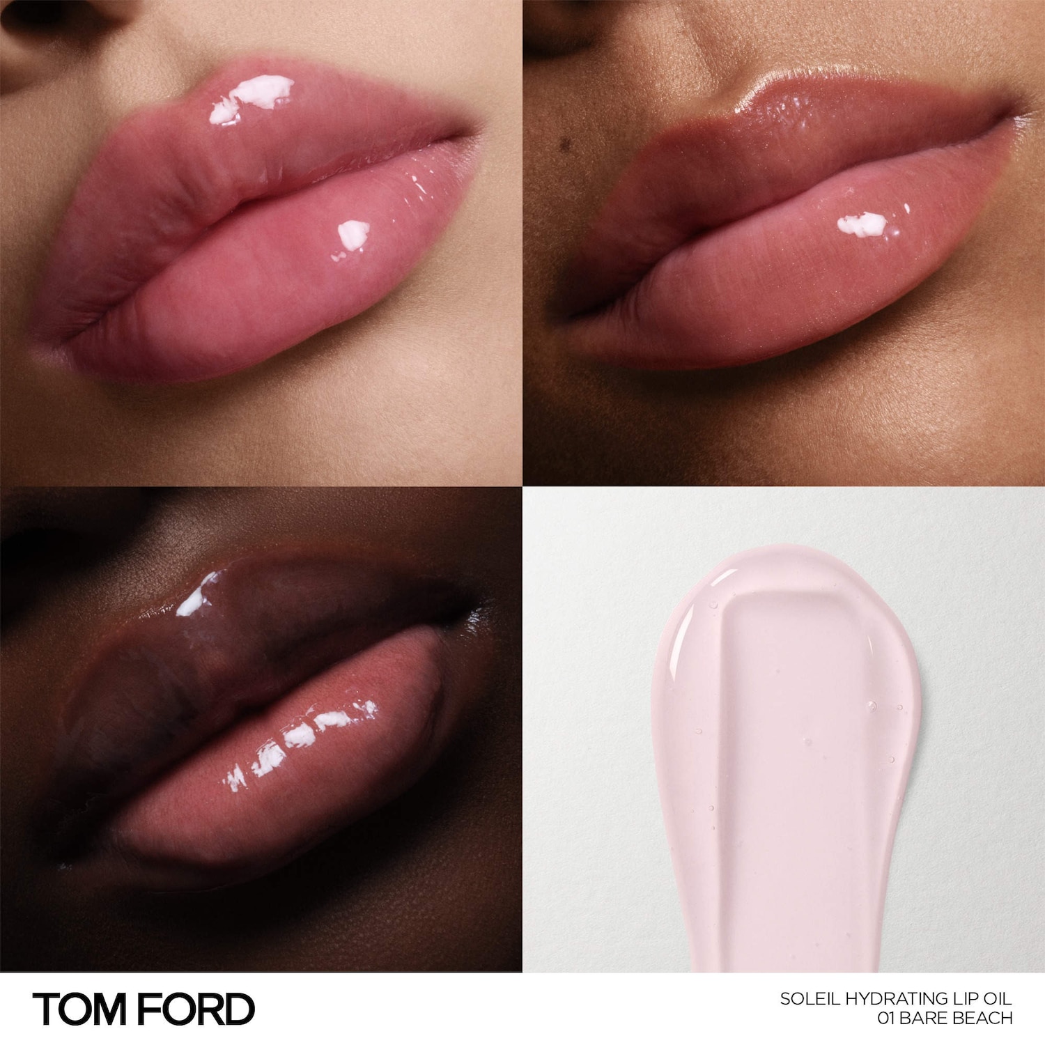 TOM FORD – Soleil Hydrating Lip Oil with Vitamin E & Coconut Oil