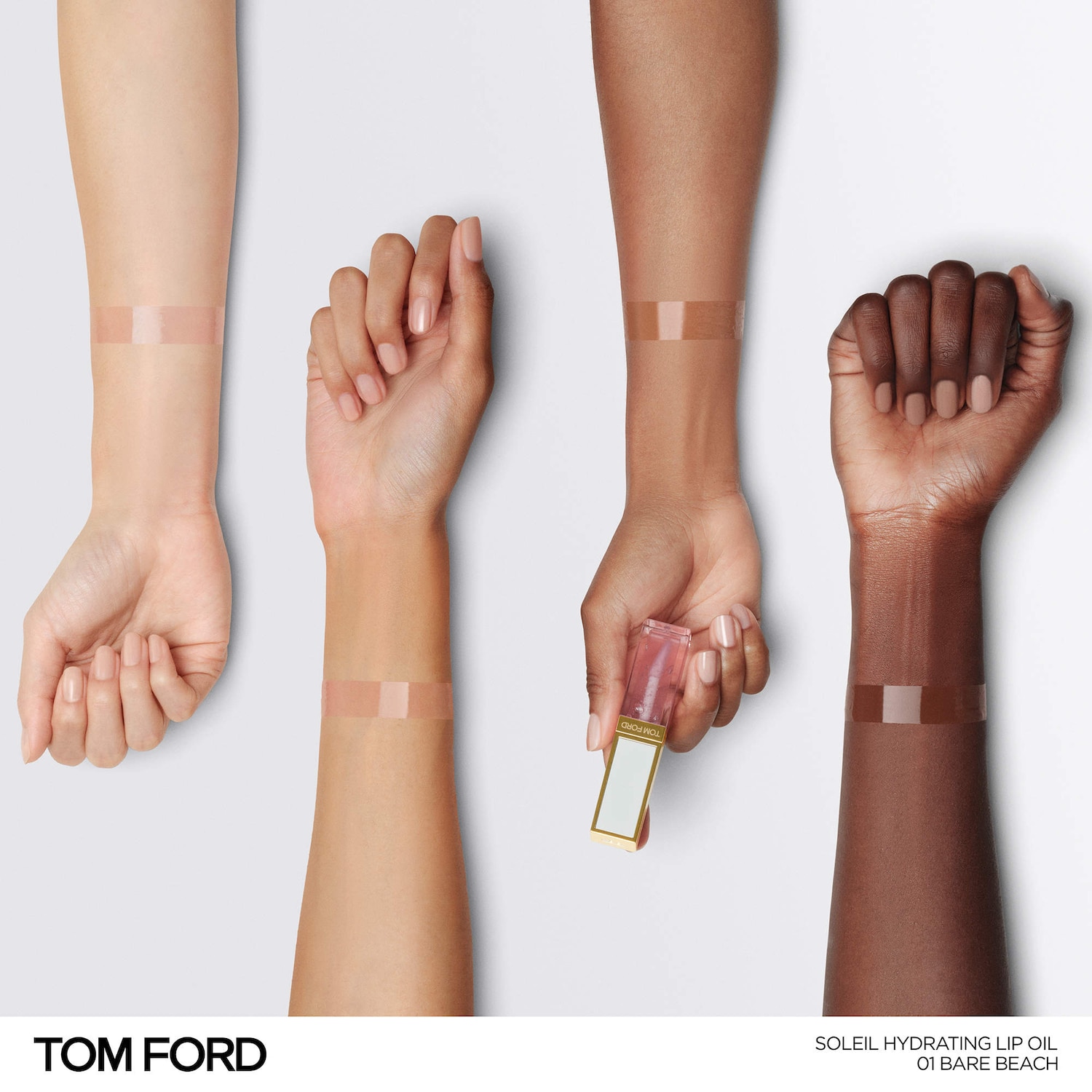 TOM FORD - Soleil Hydrating Lip Oil with Vitamin E & Coconut Oil - Image 3