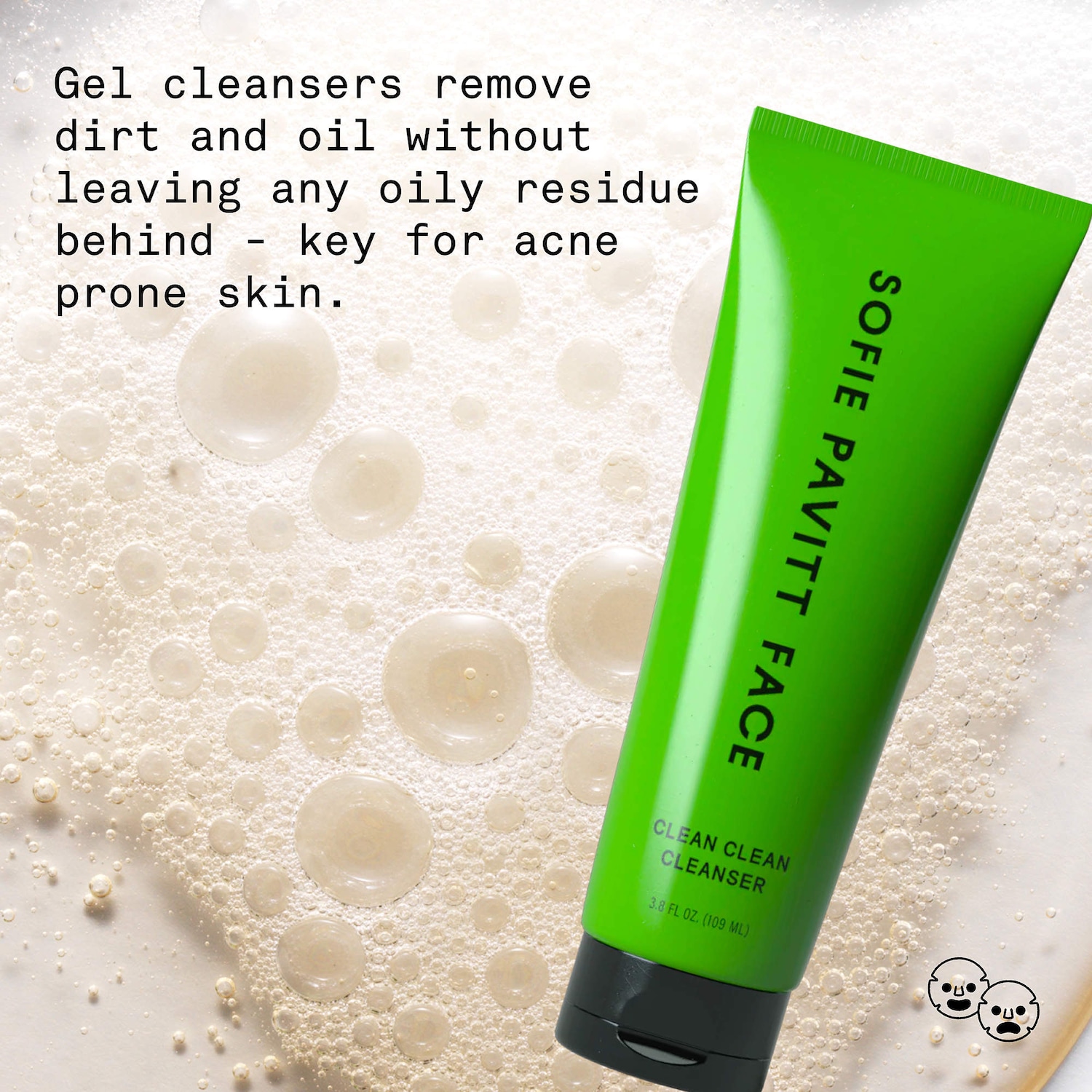 SOFIE PAVITT FACE – Travel Clean Clean Cleanser