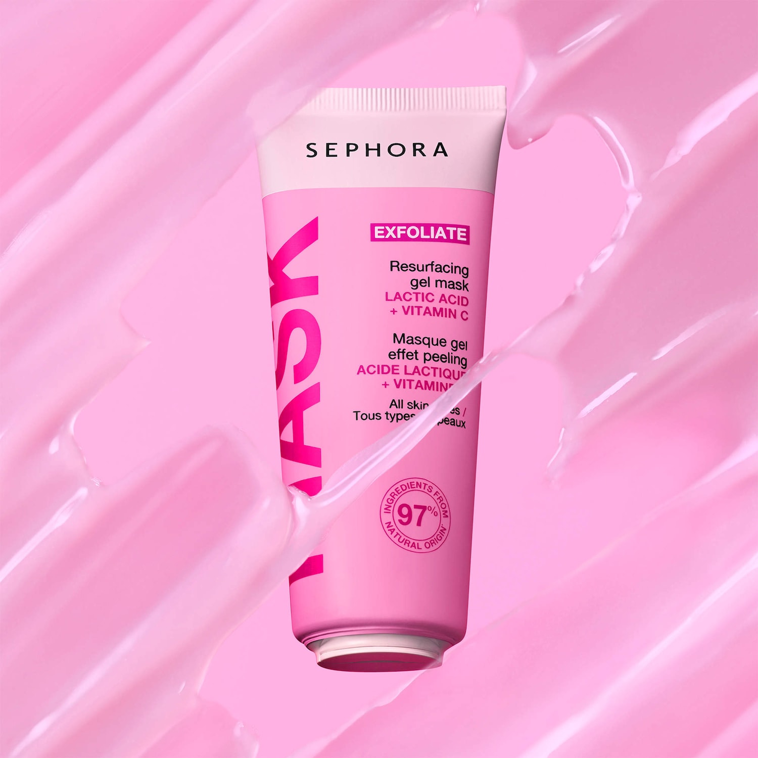 SEPHORA COLLECTION - EXFOLIATE - Resurfacing Gel Mask with Lactic Acid + Vitamin C - Image 4