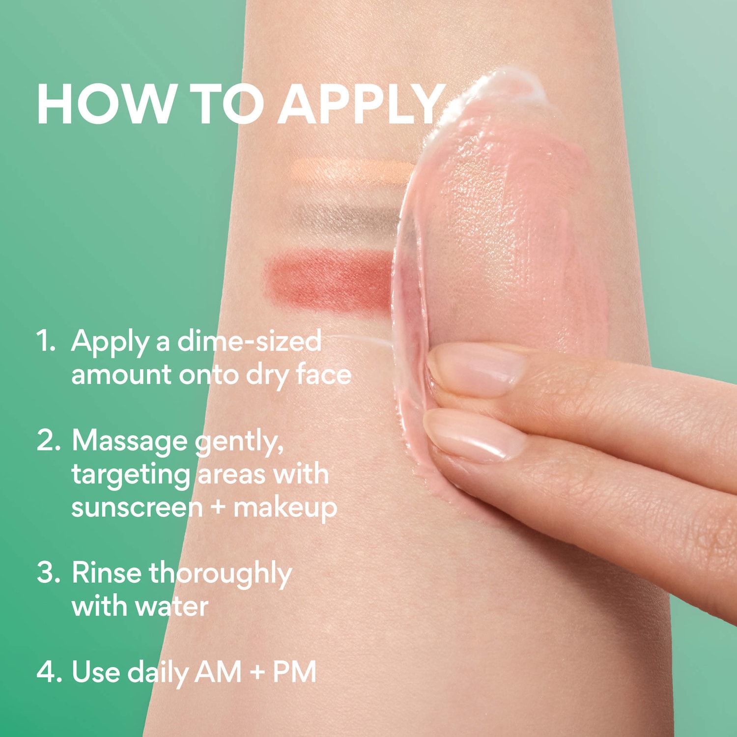 innisfree - Green Tea Ceramide Korean Makeup Removing Double Cleansing Balm - Image 4
