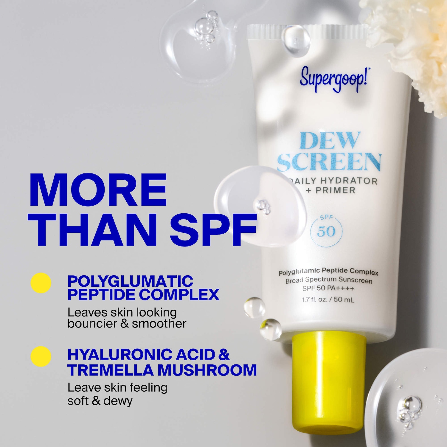 Supergoop! - Dewscreen Hydrating Primer SPF 50 - Image 5